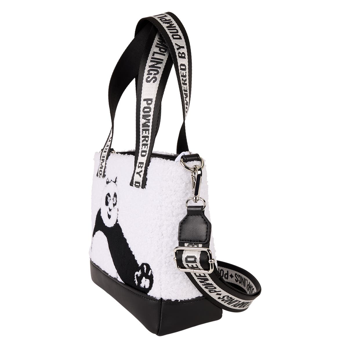 Kung Fu Panda Sherpa Mini Tote Crossbody Bag | Three Little