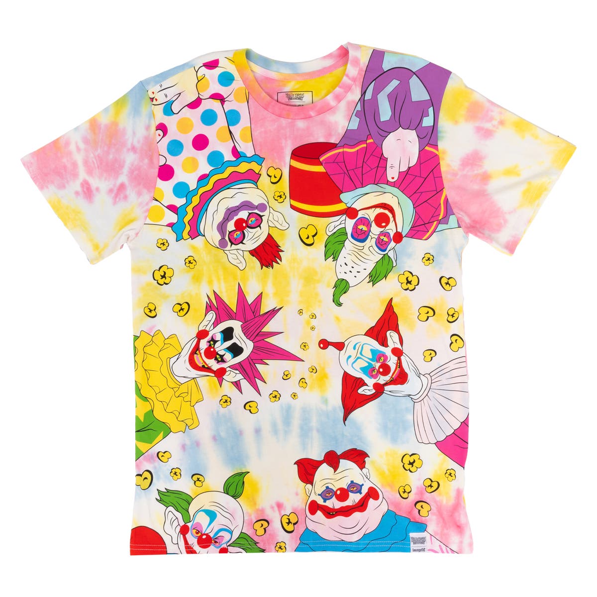 Killer Klowns from Outer Space Tie-Dye Unisex Tee | Three Little