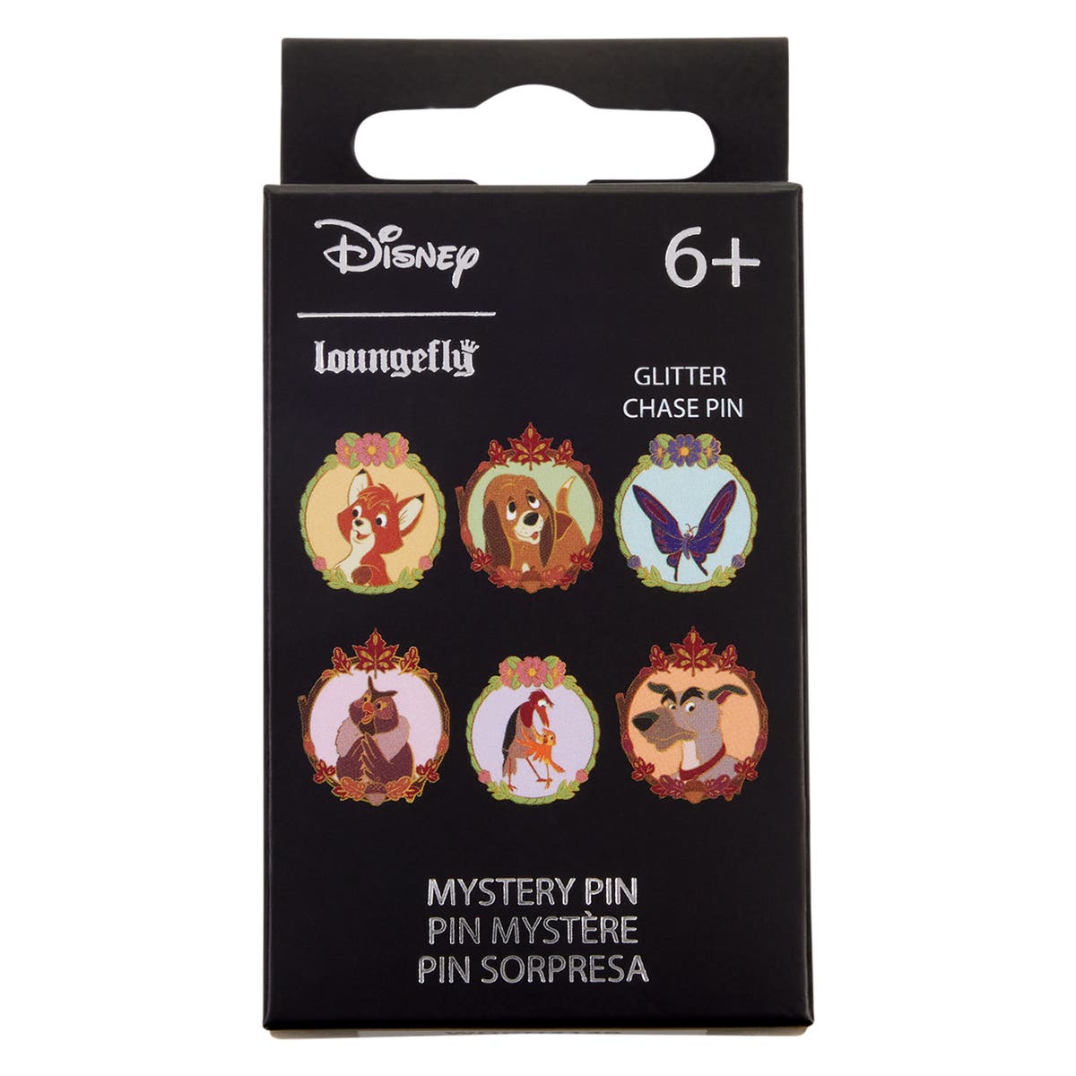 The Fox and the Hound Frame Blind Box Enamel Pin | Three Little