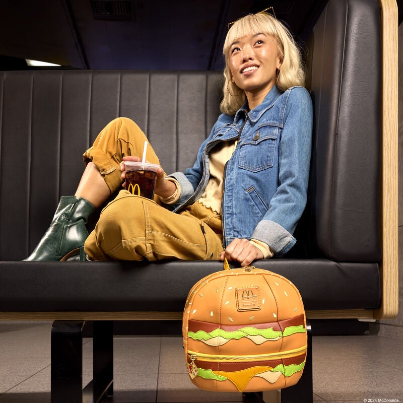 McDonald's Big Mac Figural Mini Backpack | Three Little Mingos