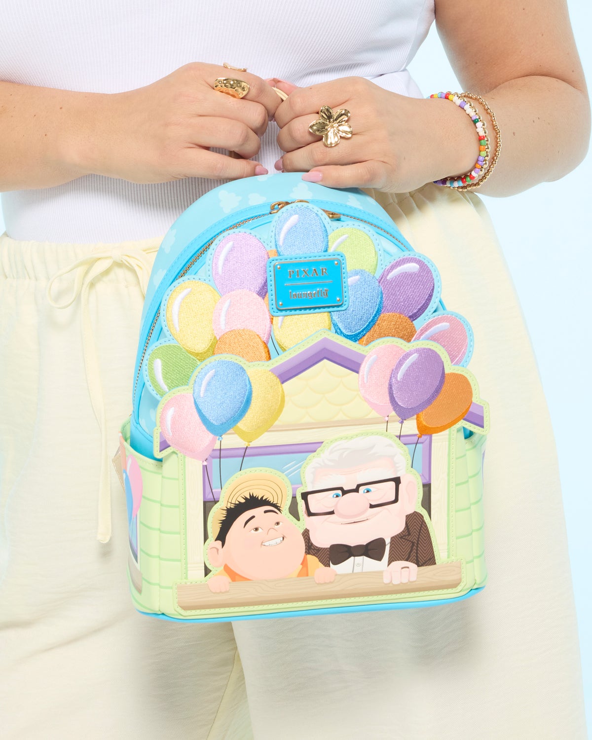 Disney Pixar Up Carl and Russell Mini Backpack | Three  display picture 2
