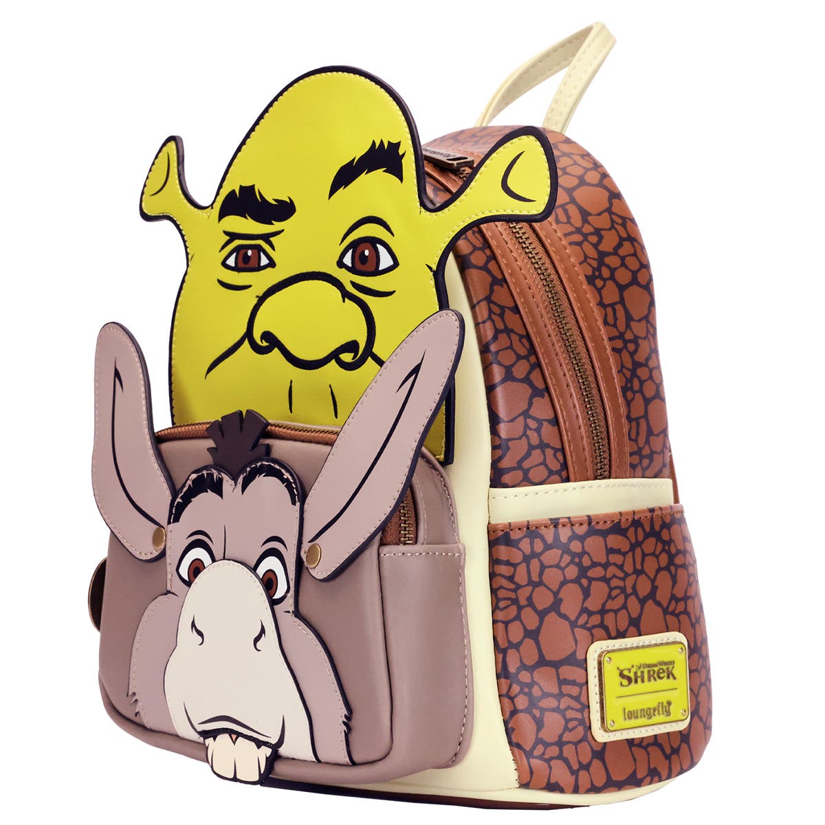 Shrek & Donkey Cosplay Mini Backpack | Three Little Mingos 