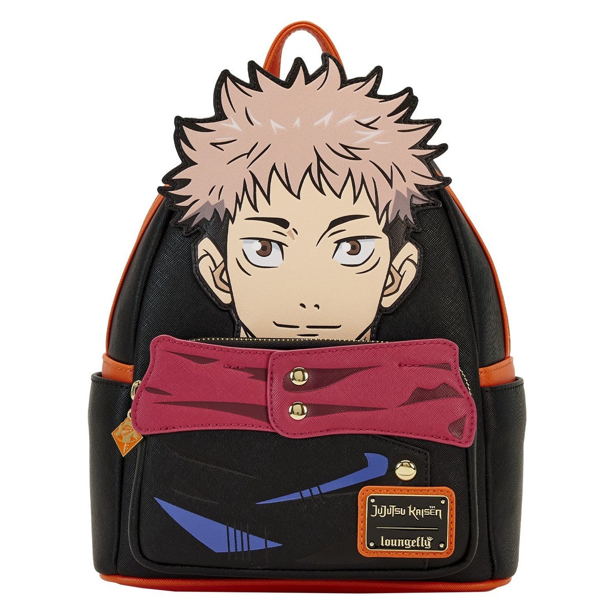 Loungefly Jujutsu Kaisen Mini Backpack and Wallet JUJUTSU KAISEN x Loungefly Brings Fans an Epic Cursed  main image 4