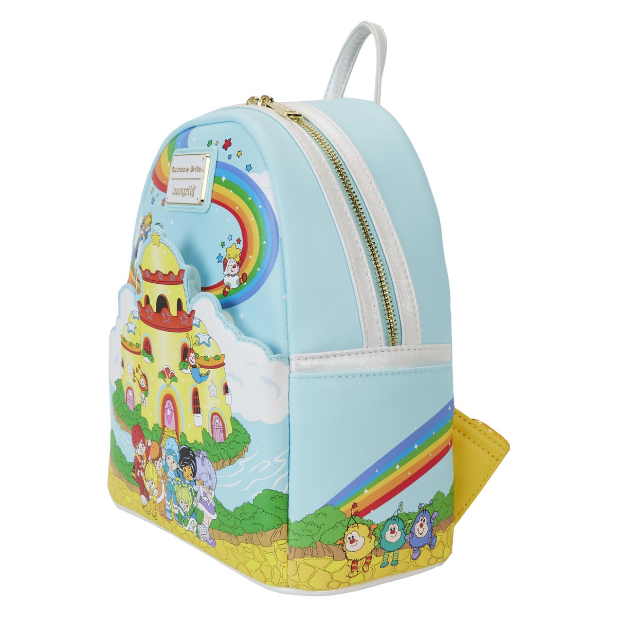 NWOT Rainbow Brite™ Loungefly The Color Kids Light Up Mini
Backpack Rainbow Brite Color Castle Mini Backpack | Three Little  main image 3