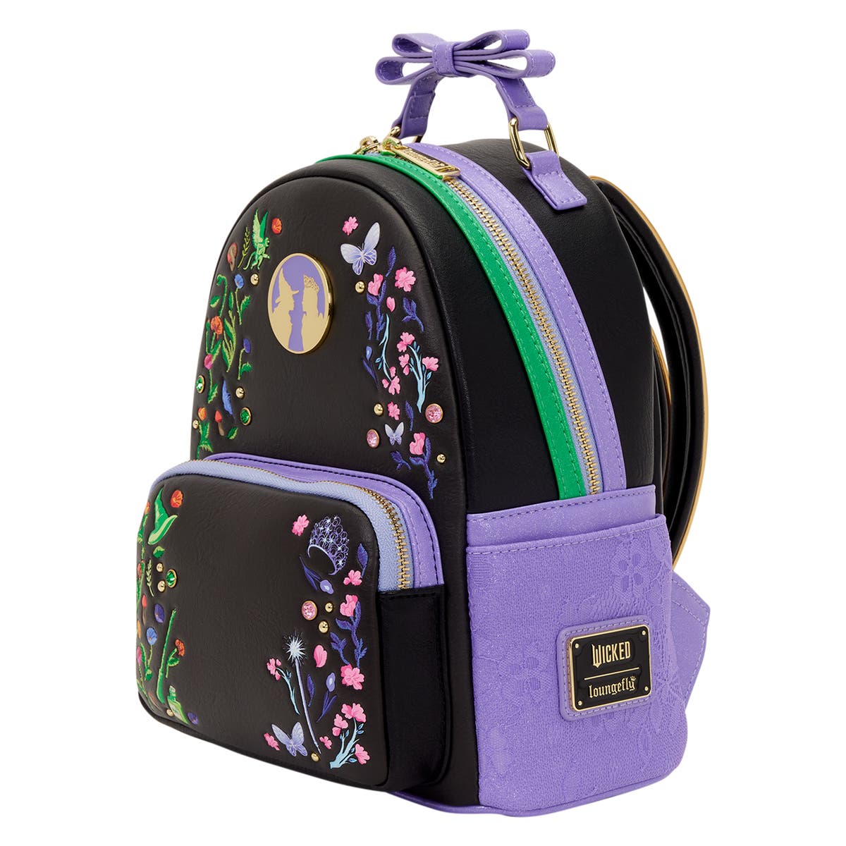 Universal Wicked Glinda & Elphaba Floral and Lace Mini Backpack
