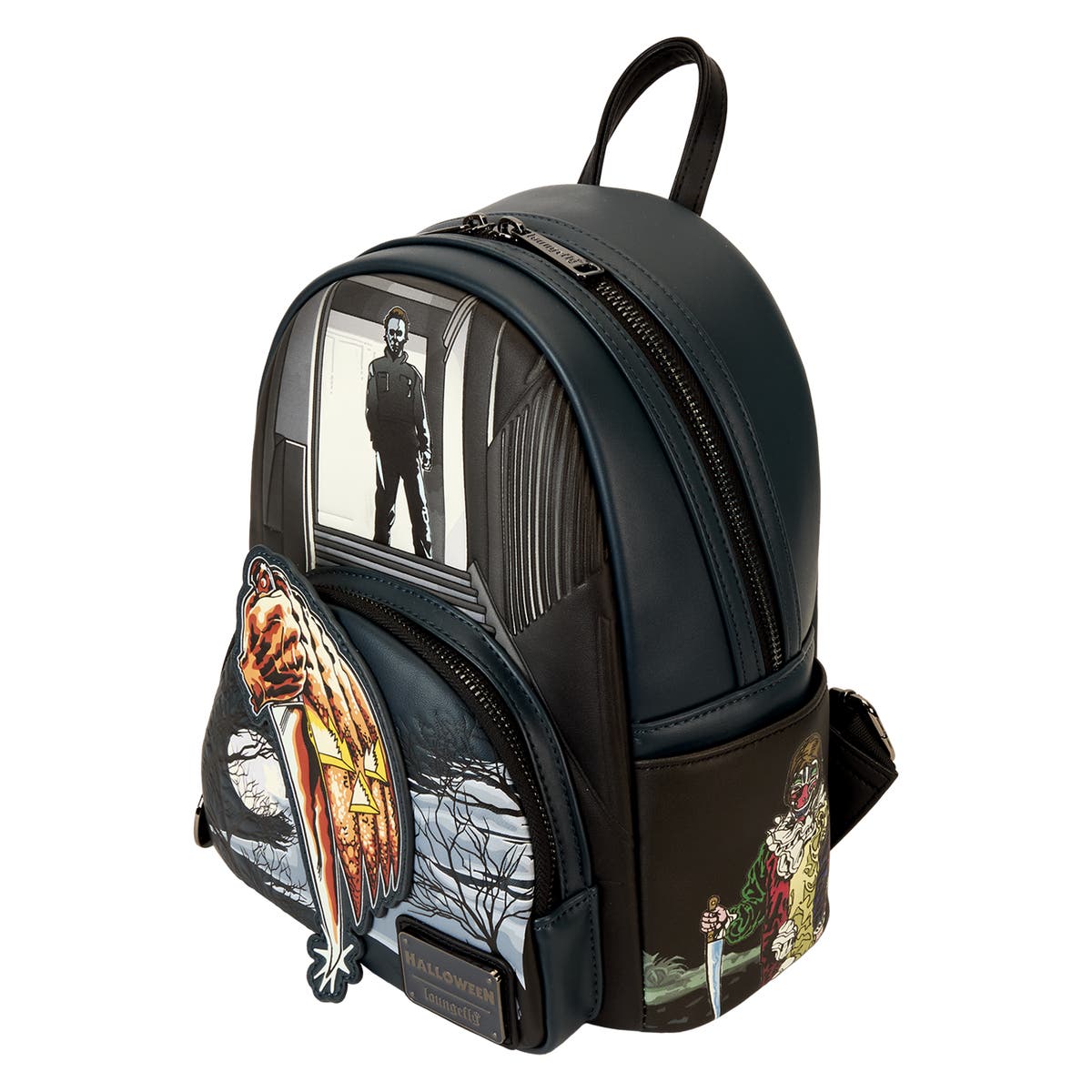 halloween: the curse of michael myers mini backpack Loungefly Halloween Fans of the Halloween film franchise are sure to love this themed mini Loungefly Halloween Michael Myers Mask