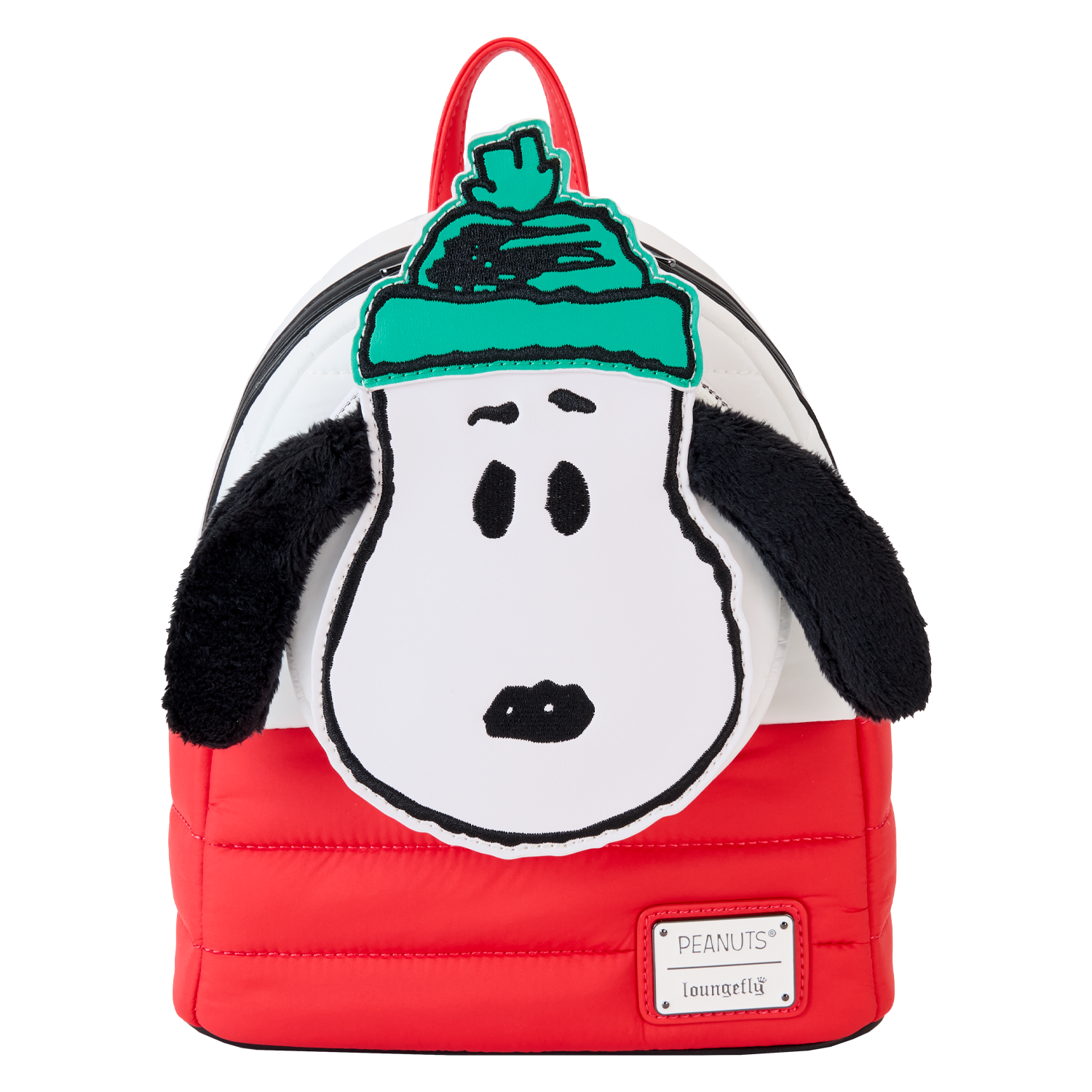 【Loungefly】Peanuts スヌーピー クリスマスリース パスケース Loungefly Peanuts Snoopy Gingerbread Wreath Ziparound Wallet