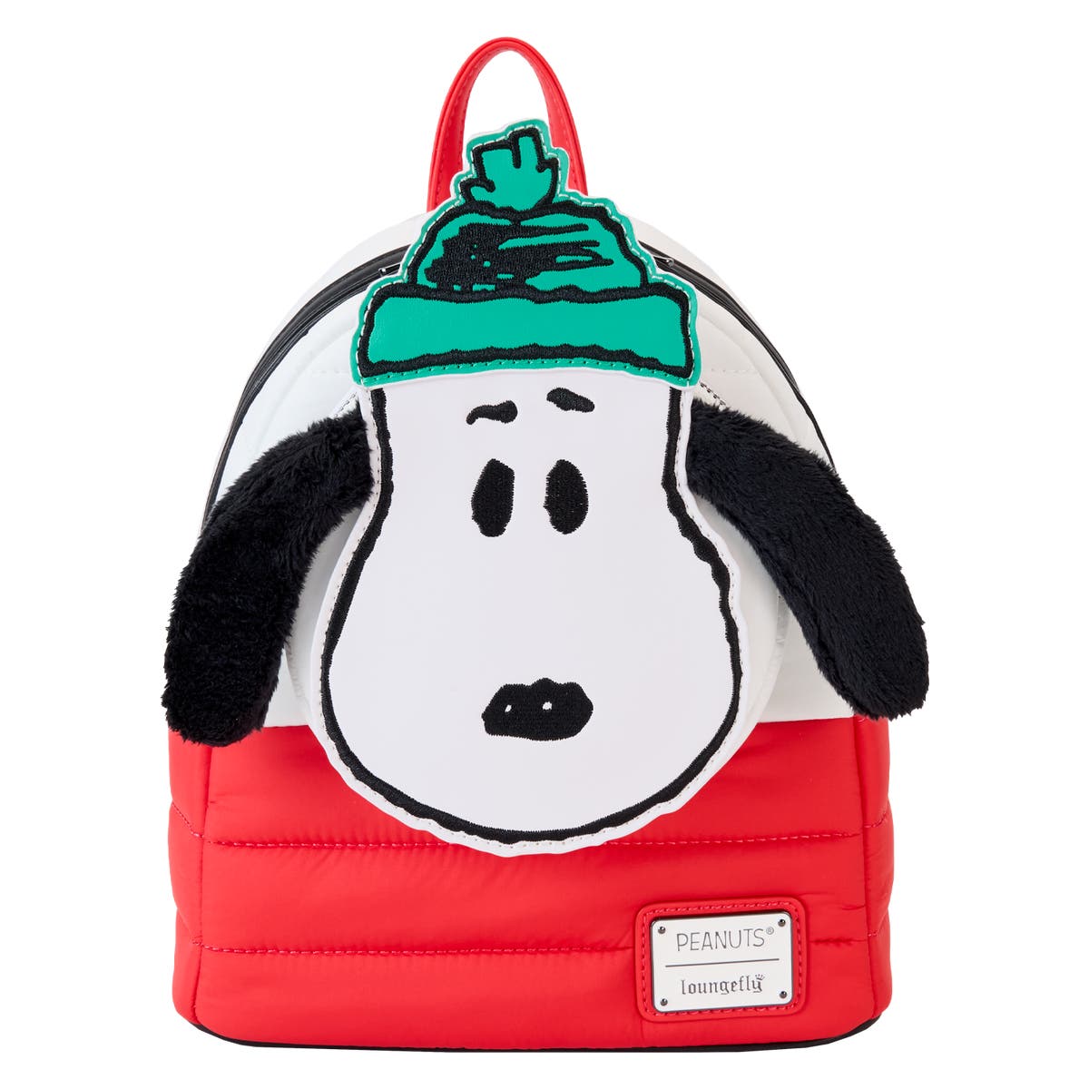 Peanuts Loungefly Christmas Winter Backpack LOUNGEFLY Peanuts Charlie Brown Snoopy Ice | Mercari main image 2