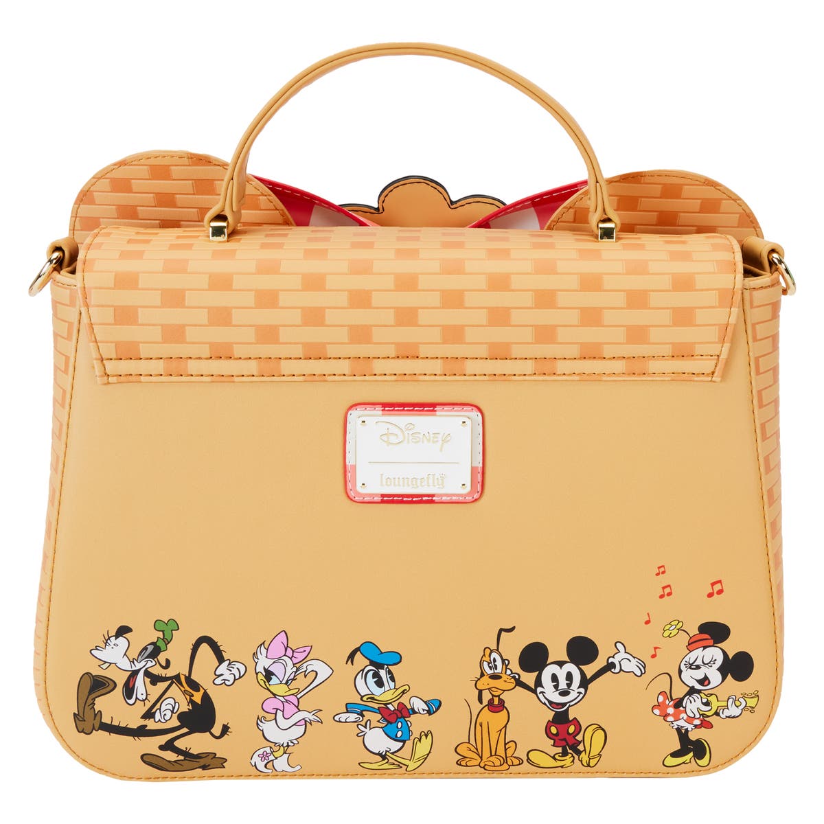 ☆Loungefly☆Mickey & Friends Canvas Mini Tote Crossbody Bag Mickey & Friends Canvas Mini Tote Crossbody Bag | Loungefly