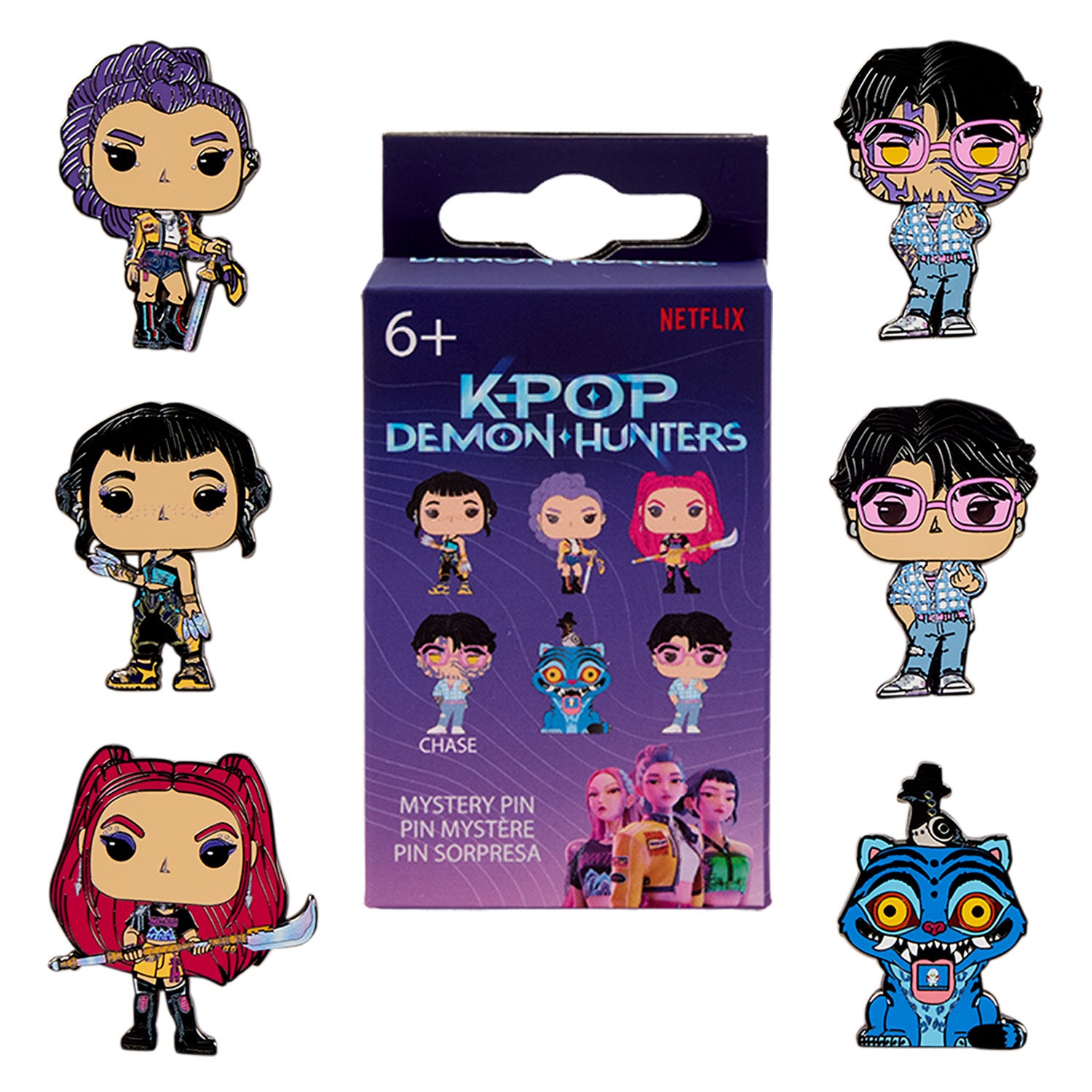 Johnny's - かぼちゃ◡̈⃝︎ ♛King&Princeグッズ♛ K-Pop Demon Hunters Blind Box Pin | Three Little Mingos