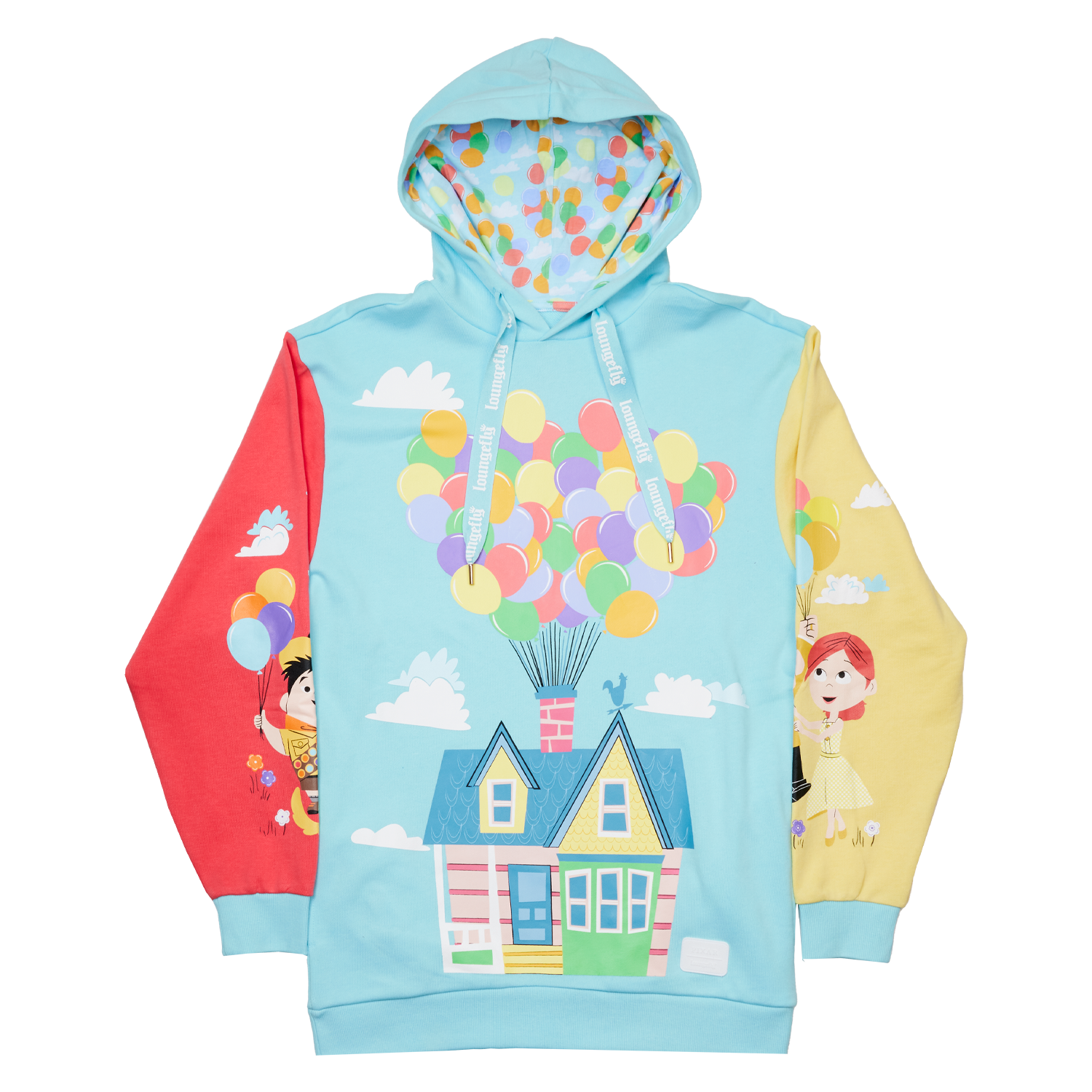 Up 15th Anniversary Color Block Unisex Hoodie | Three Little