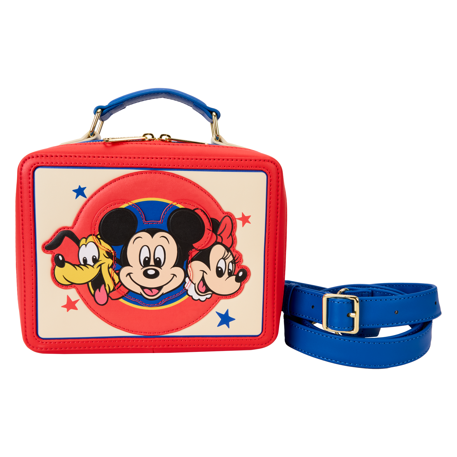 Mickey & Friends Classic Sensational Six Lunchbox Crossbody Bag