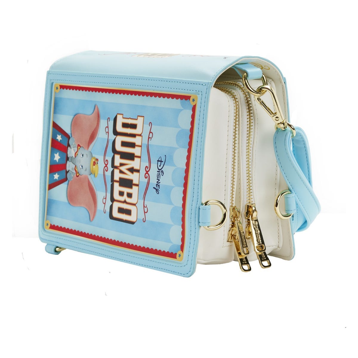Loungefly Dumbo Book Series Convertible Backpack Crossbody Bag Amazon.com: Loungefly DISNEY DUMBO BOOK SERIES CONVERTIBLE  main image 3