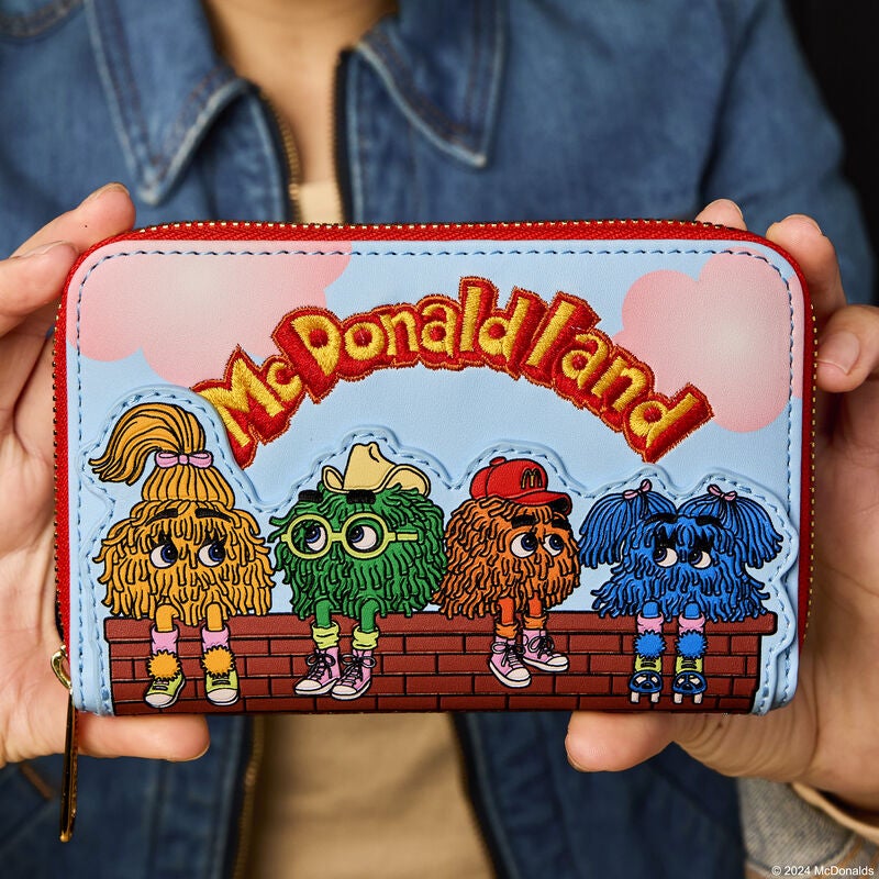 McDonald's Vintage Fry Kids Zip Around Wallet | Three Little