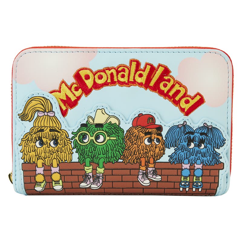 McDonald's Vintage Fry Kids Zip Around Wallet | Three Little