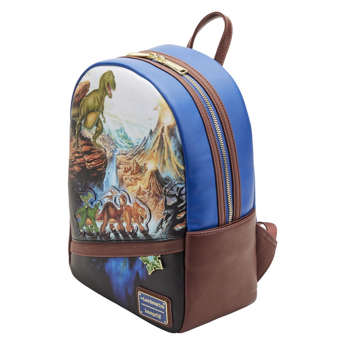 Loungefly the Land Before Time mini backpack NWT RARE Loungefly The Land Before Time Backpack NWT | Mercari main image 3