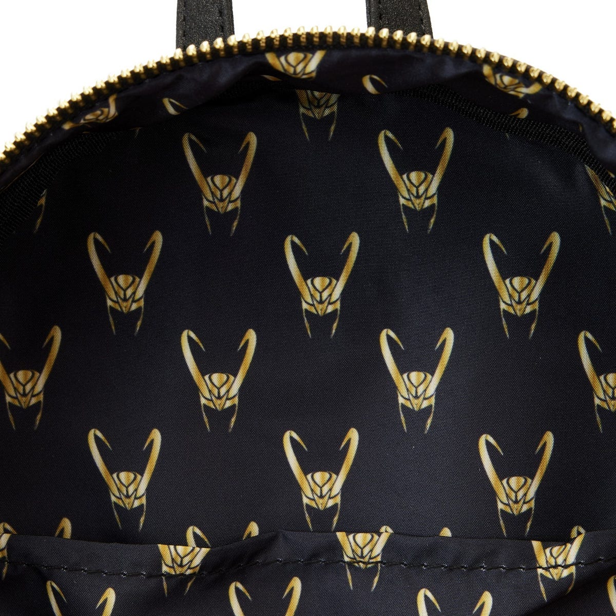 Loungefly Marvel Infinity Saga Metallic Loki Backpack Loungefly Collectiv Marvel Loki The Travelr Full Size  main image 3
