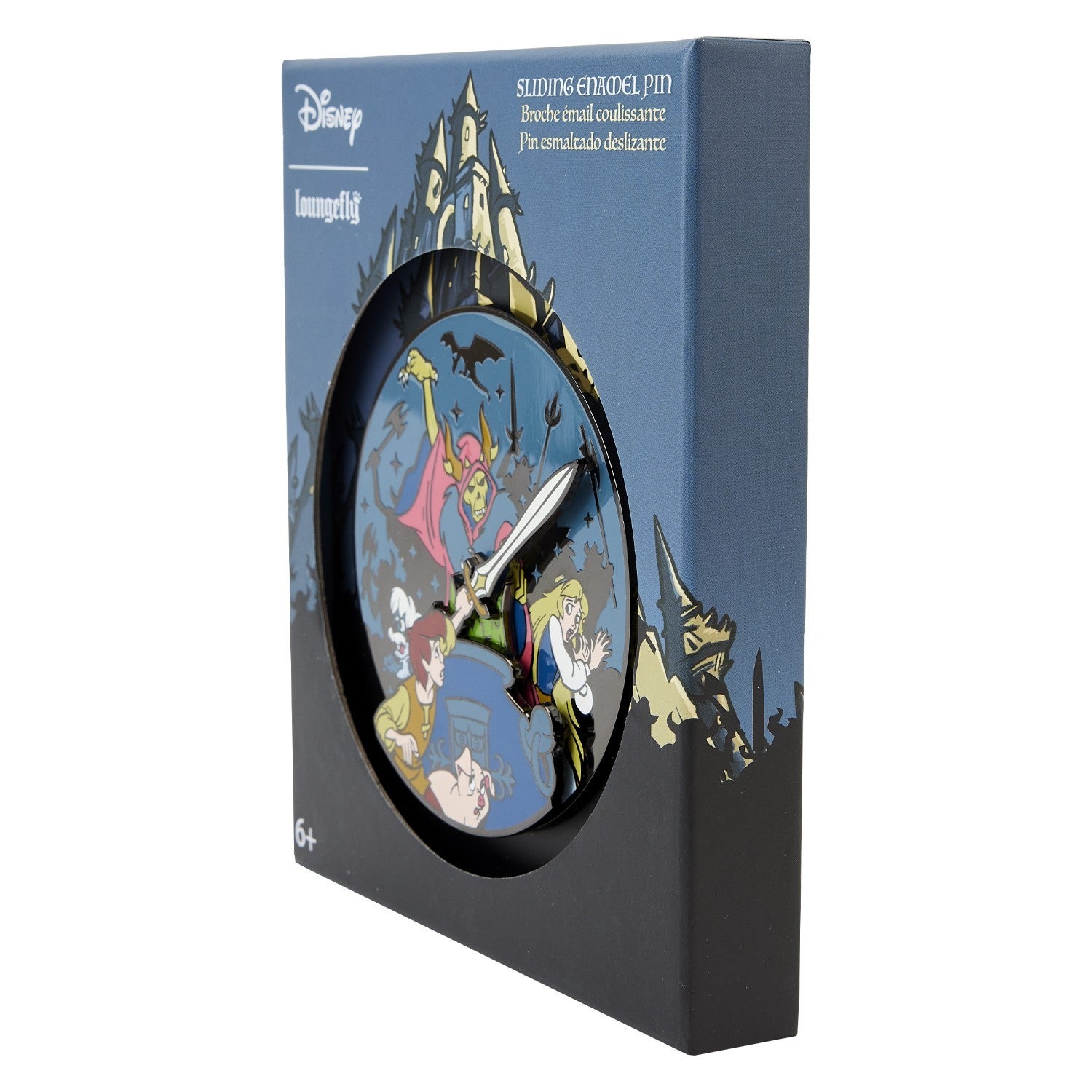 【Loungefly】WonderCon Limited Box Sliding Pin Mickey & Friends Winter Wonderland 3