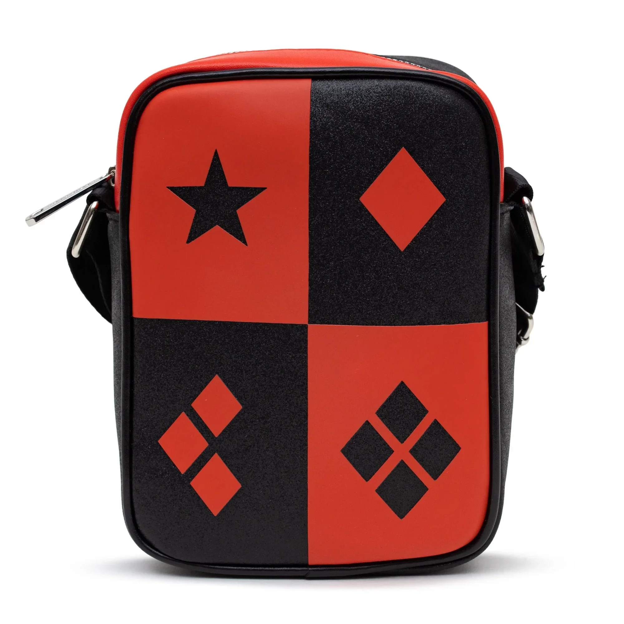 DC Comics Harley Quinn Diamonds Crossbody Wallet | Three 