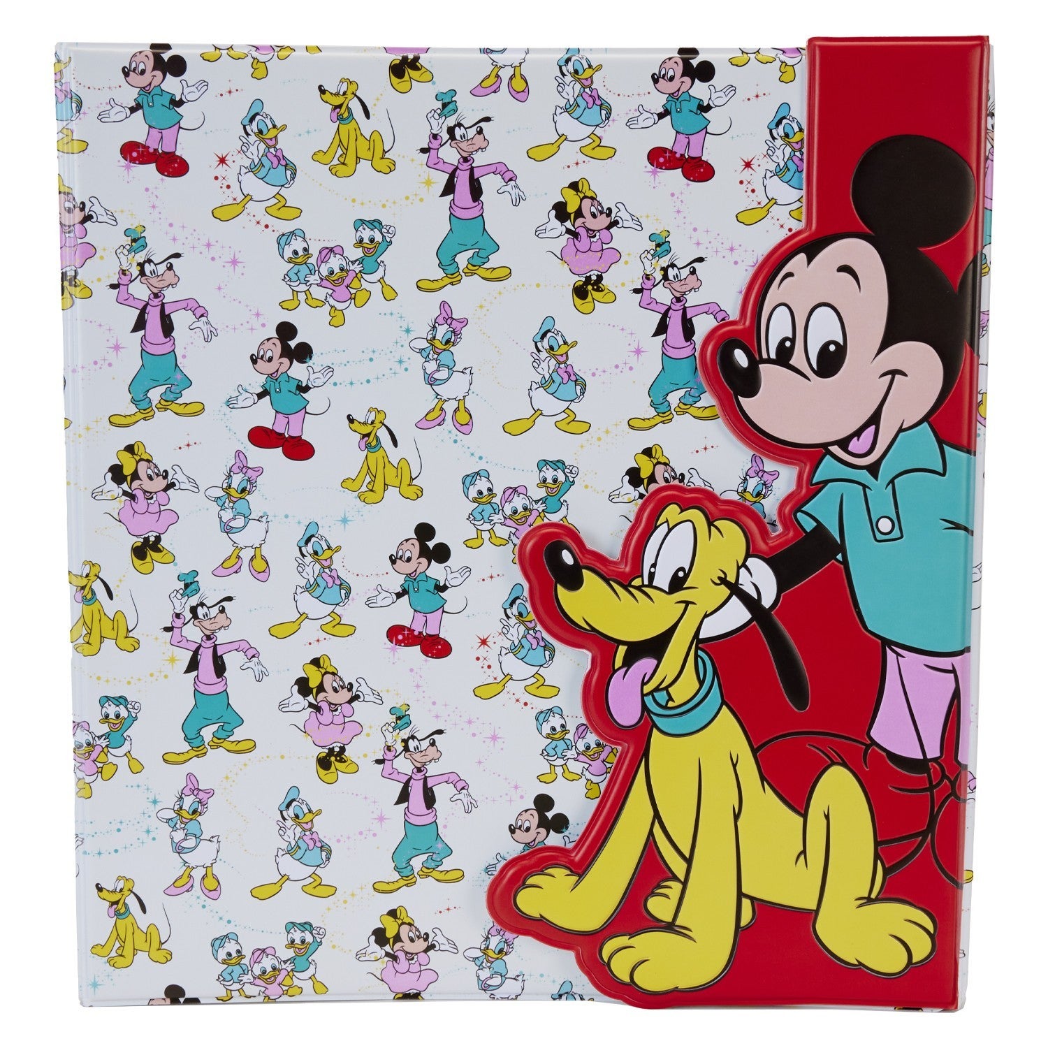 D100 Mickey & Friends Classic Stationery 3-Ring Binder | Three