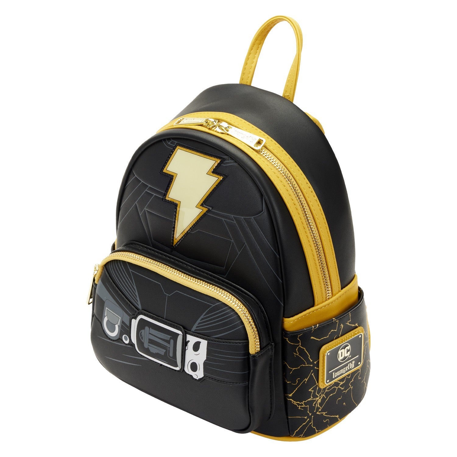 DC Comics Black Adam Light Up Cosplay Mini Backpack | Three  display picture 1