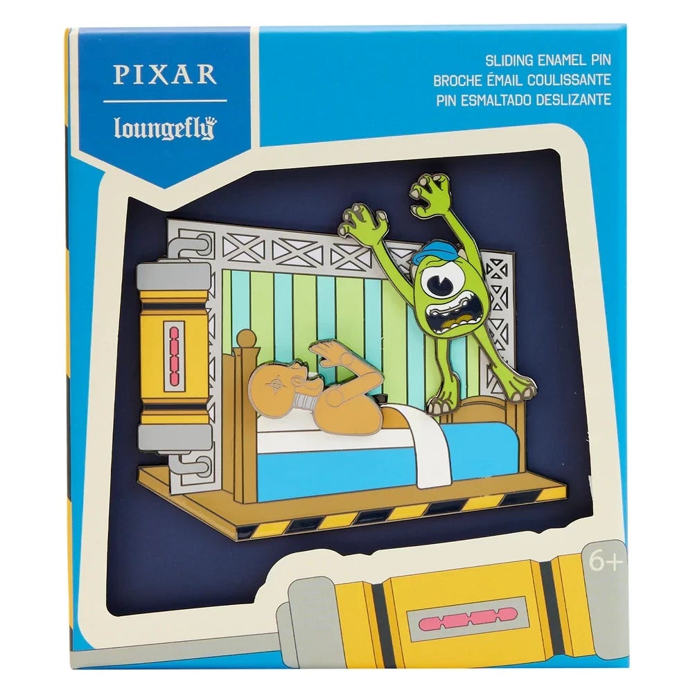 Monsters University Scare Games Sliding Pin | Three Little