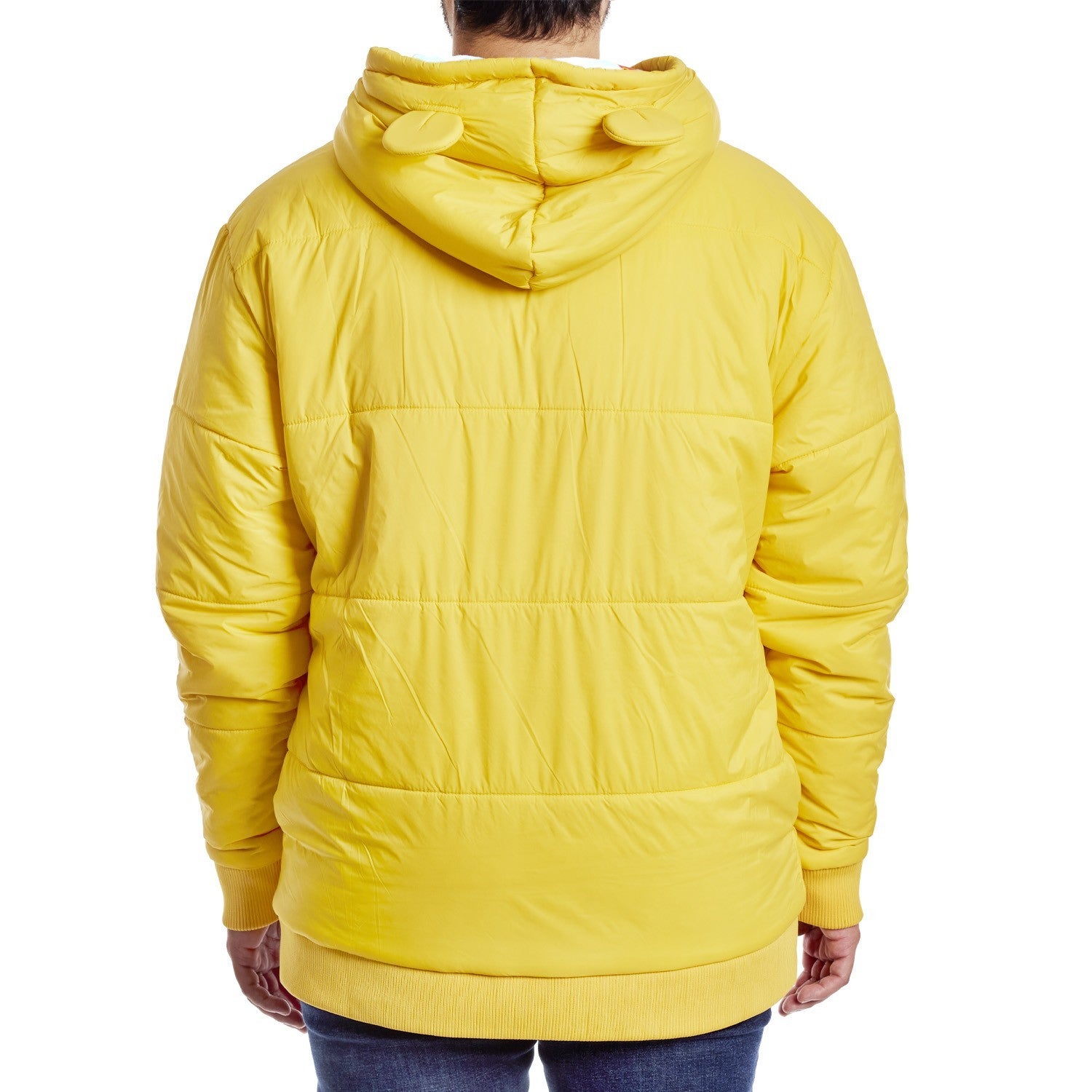 Winnie the Pooh Rainy Day Cosplay Puffer Unisex Hoodie | Three