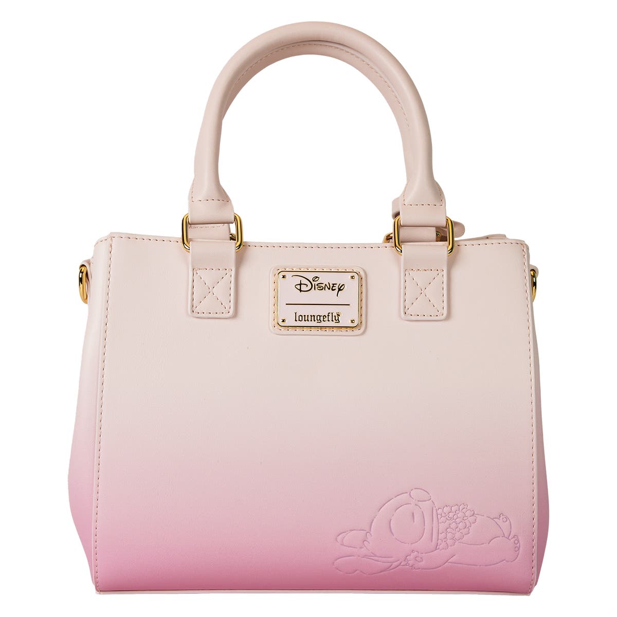 Loungefly リロとエンジェル 桜柄 2Way ショルダーバッグ ピンク Loungefly Stitch and Angel Cherry Blossom Sakura Disney