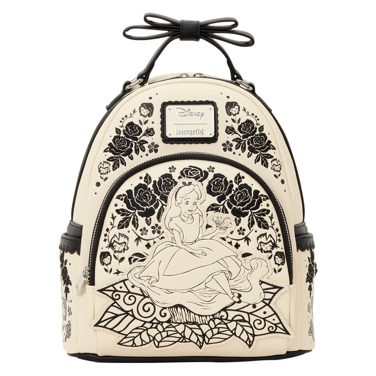 beetlejuice mini backpack Beetlejuice All Over Print Women's Mini Backpack Black
