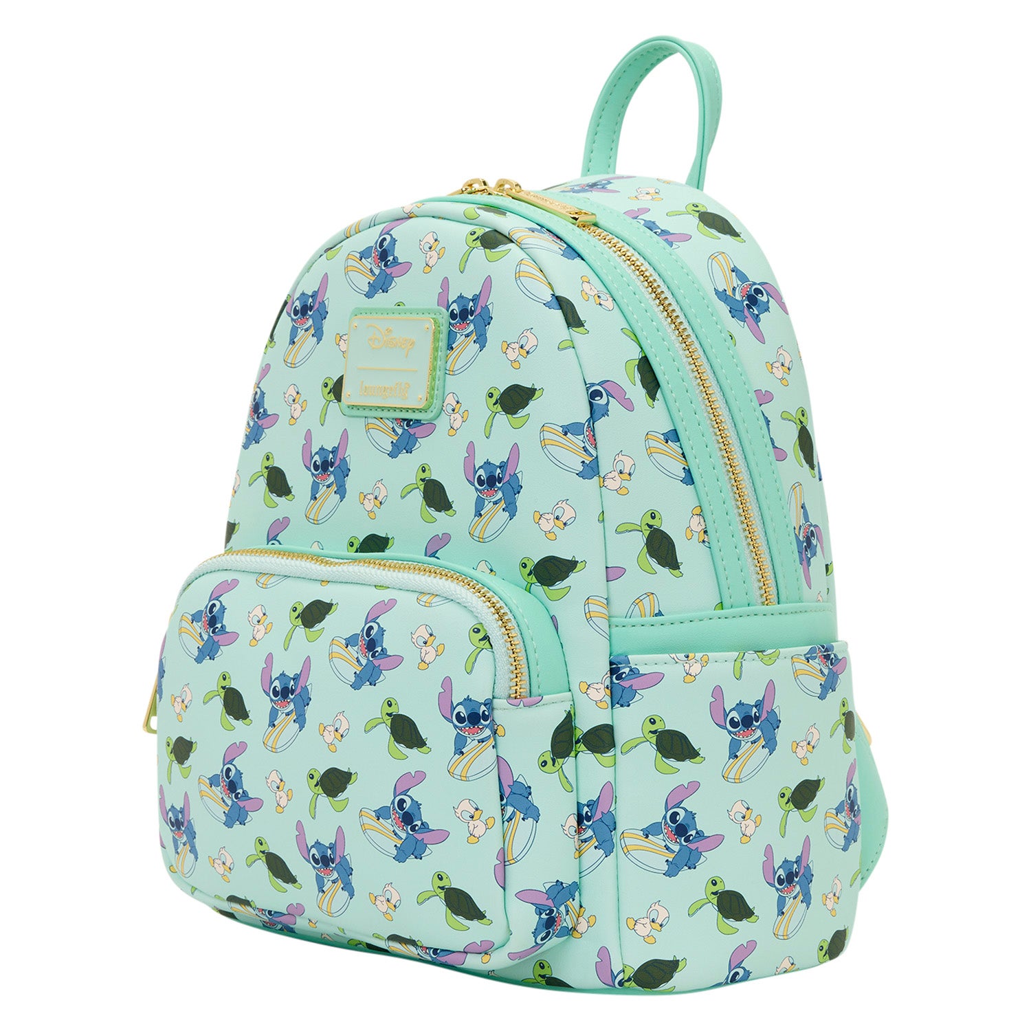 Stitch Pumpkin Head Figural Glow Crossbody Bag | Three  display picture 2