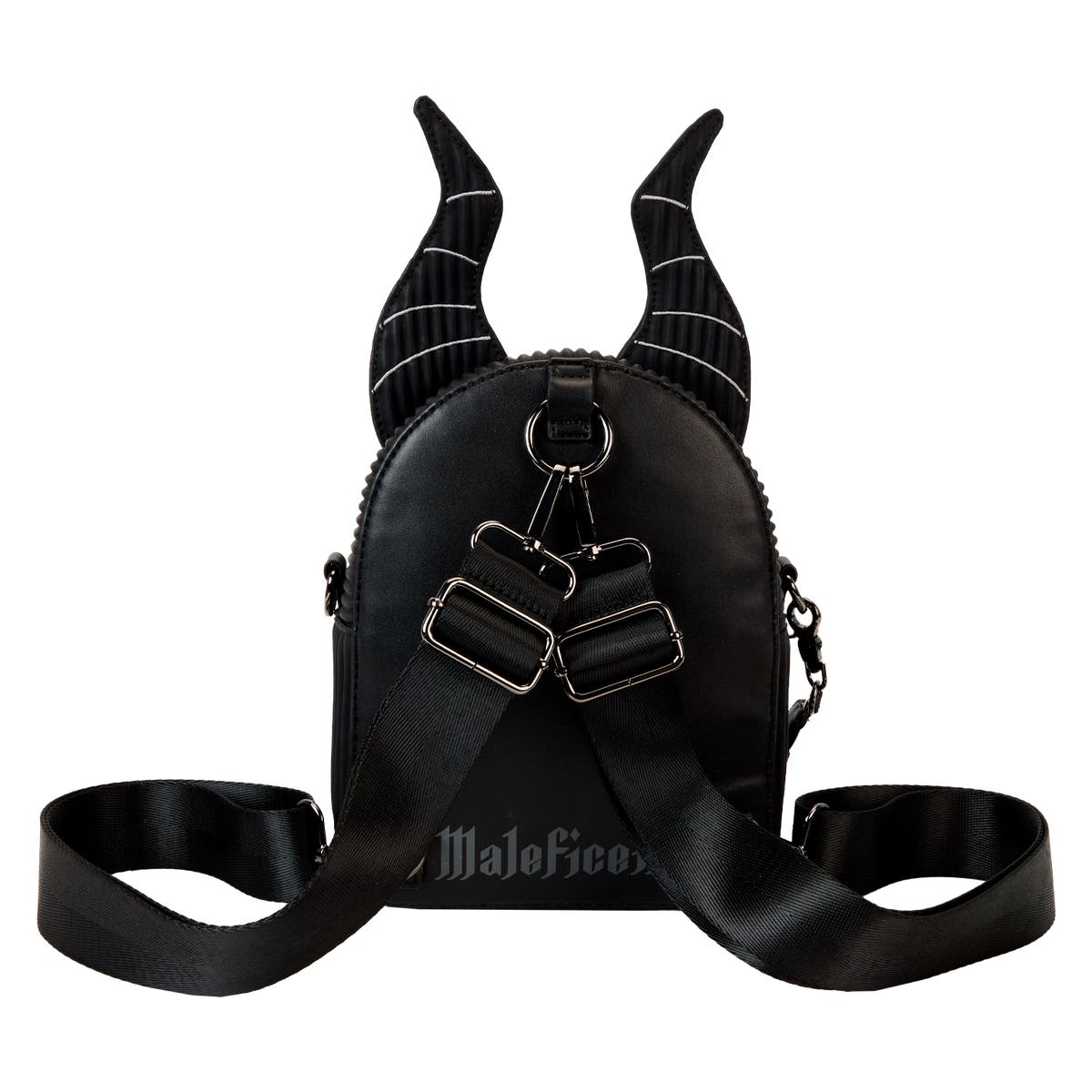 Disney Villains Maleficent Dragon Horns Convertible Mini Backpack