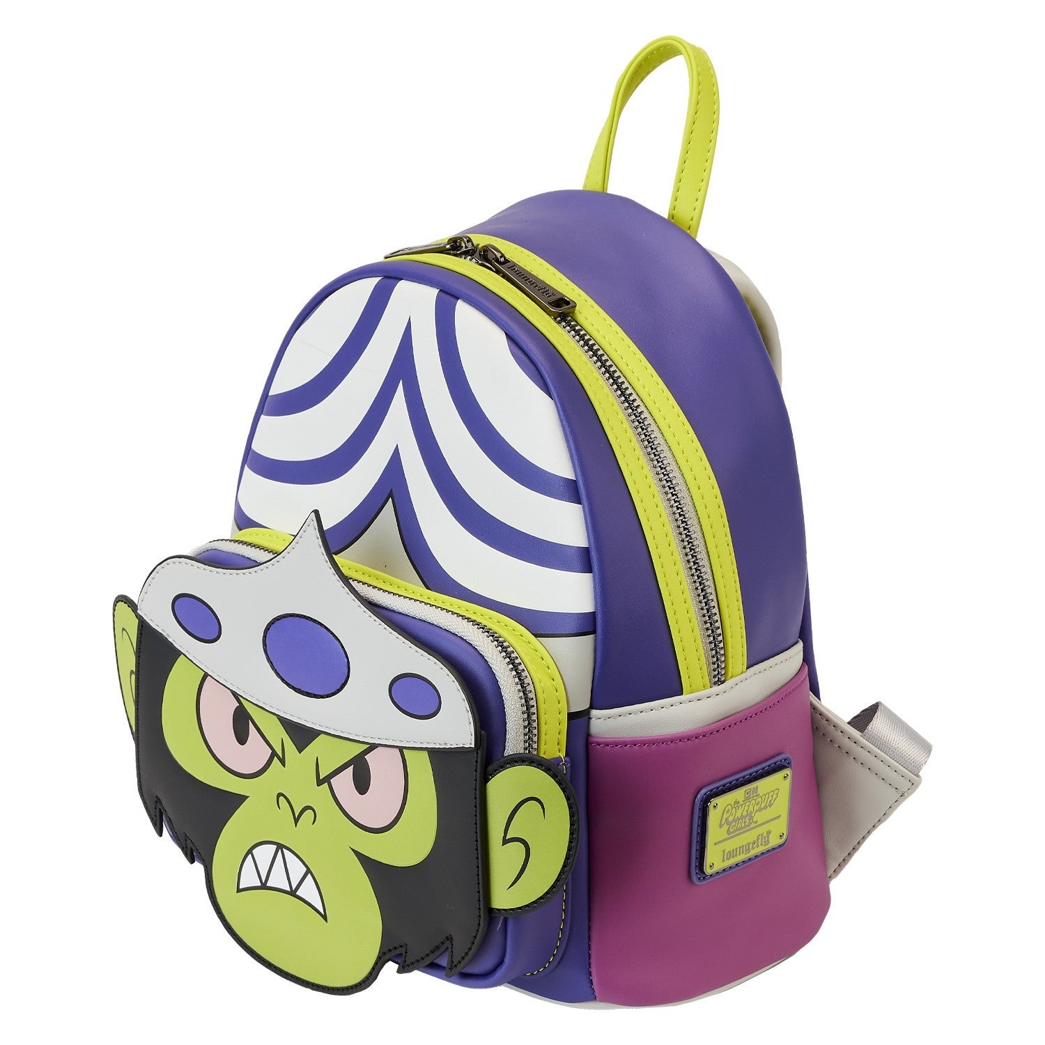 Powerpuff Girls Mojo Jojo Glow Cosplay Mini Backpack | Three