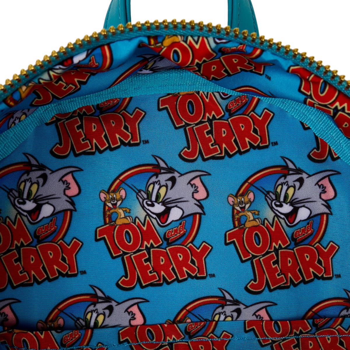 TOM AND JERRY Mini Backpack Tom and Jerry 13-inch Nylon Mini Daypack – WondaPop main image 4