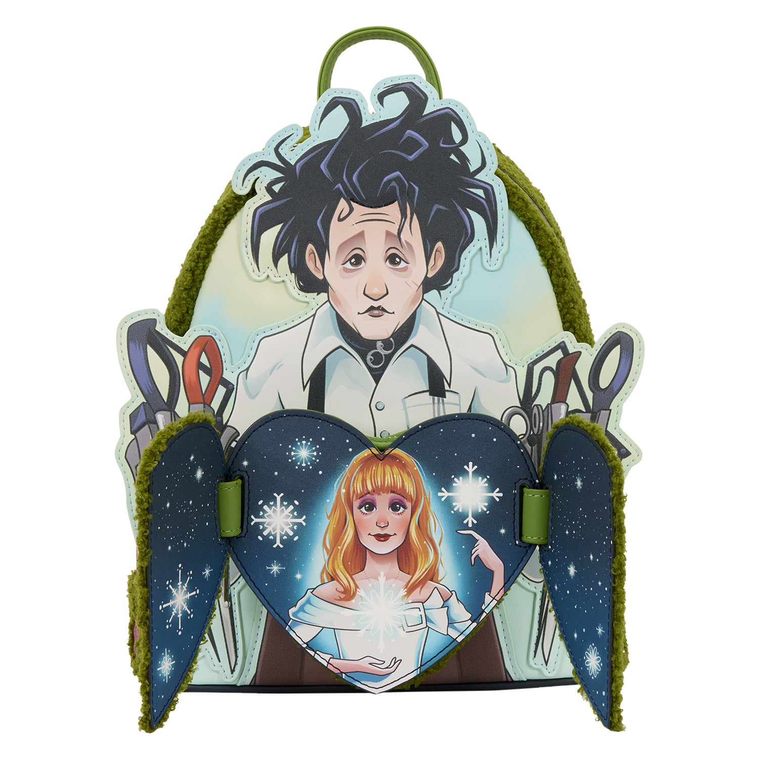 Edward Scissorhands Sherpa Mini Backpack | Three Little Mingos