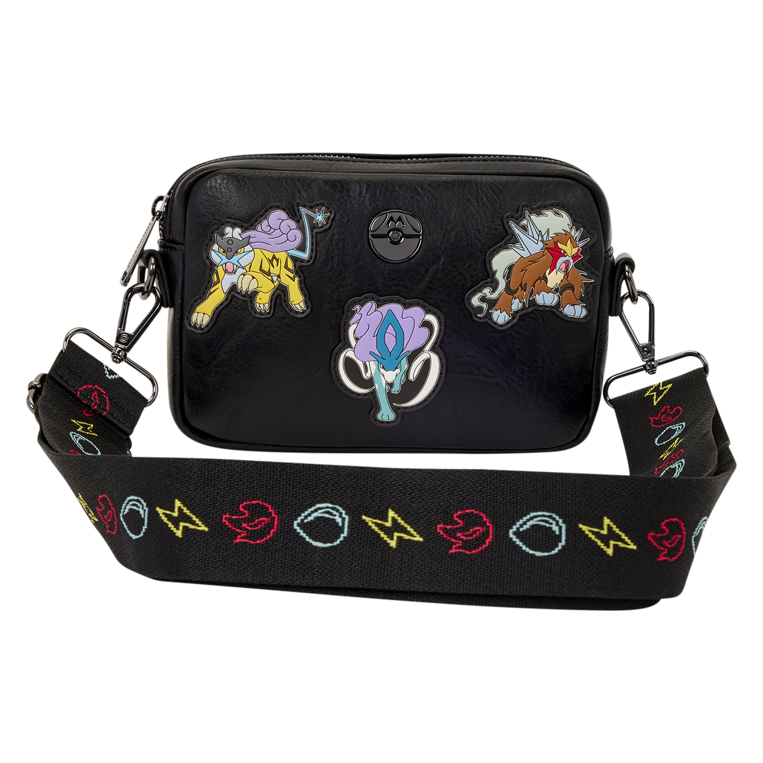 Pokemon Legendary Beasts Sling Crossbody Bag with Coin Bag | Three