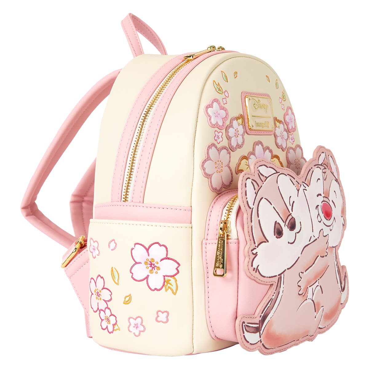 Vince Camuto Leather Backpack with Ring Detail - Kimi pink color cherry blossom ?Bioworld Hello Kitty - My Melody Cherry Blossom Mini  main image 2