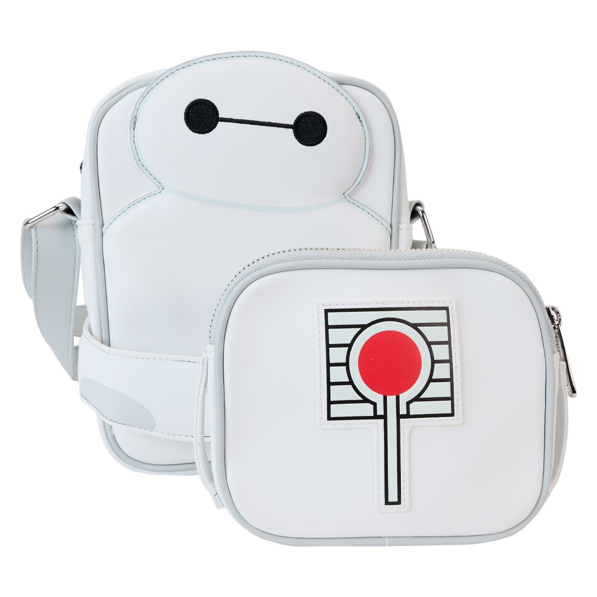 【Loungefly】ビッグヒーロー6 ベイマックス＆モチ クロスバディ Baymax and Mochi Loungefly Mini Backpack – Big Hero 6