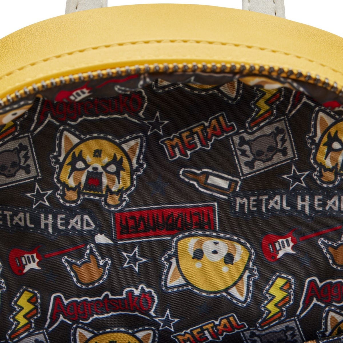 Sanrio Aggretsuko Two Face Cosplay Mini Backpack | Three 