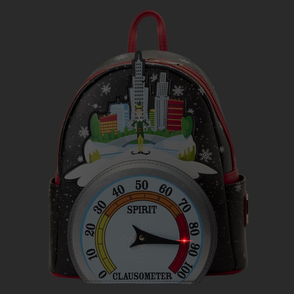 Elf Clausometer Light Up Mini Backpack | Three Little Mingos 