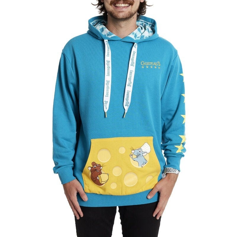 Ratatouille Unisex Hoodie Three Little Mingos Loungefly, Funko - Main Image