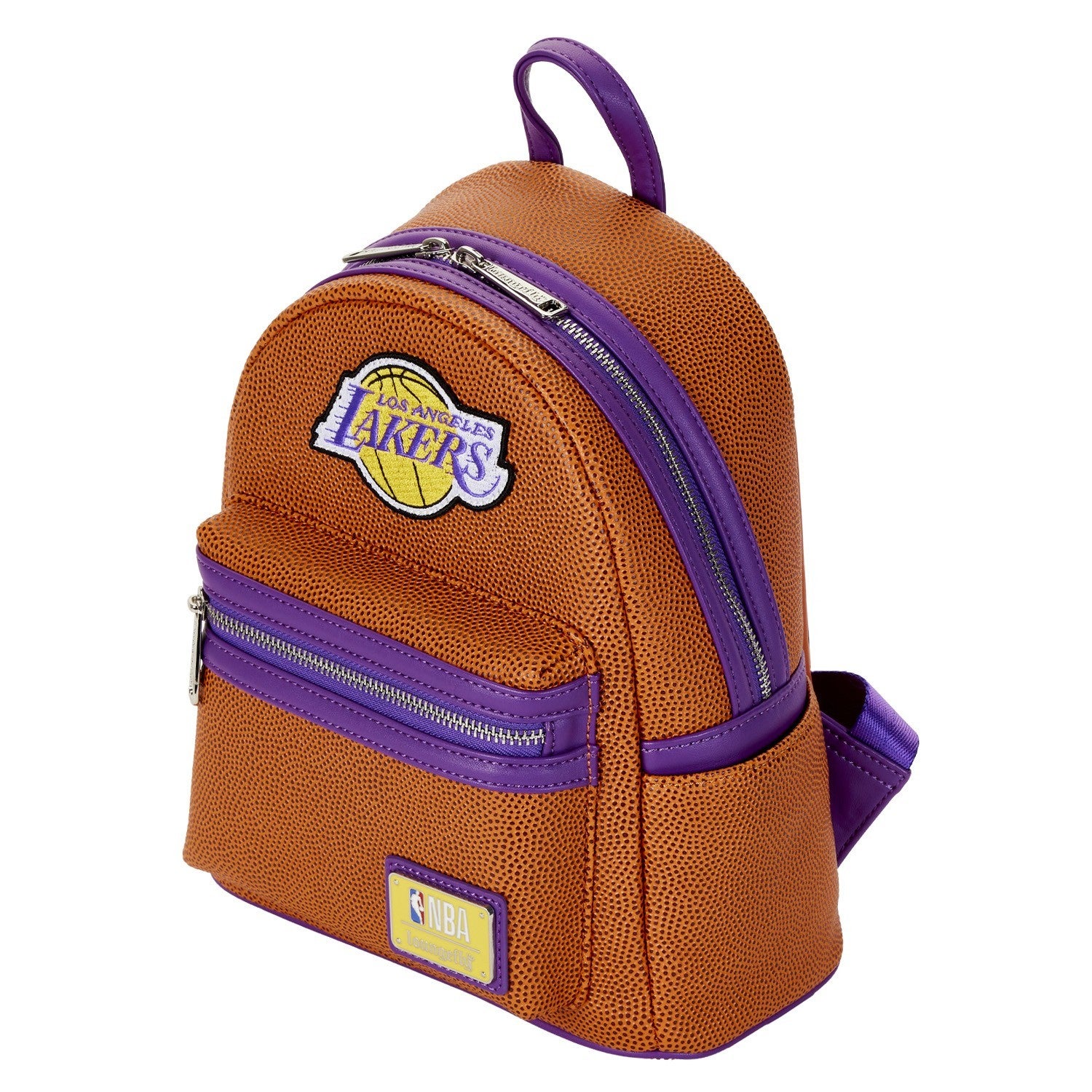 Loungefly NBA LA Lakers Basketball Mini Backpack | Three  display picture 1