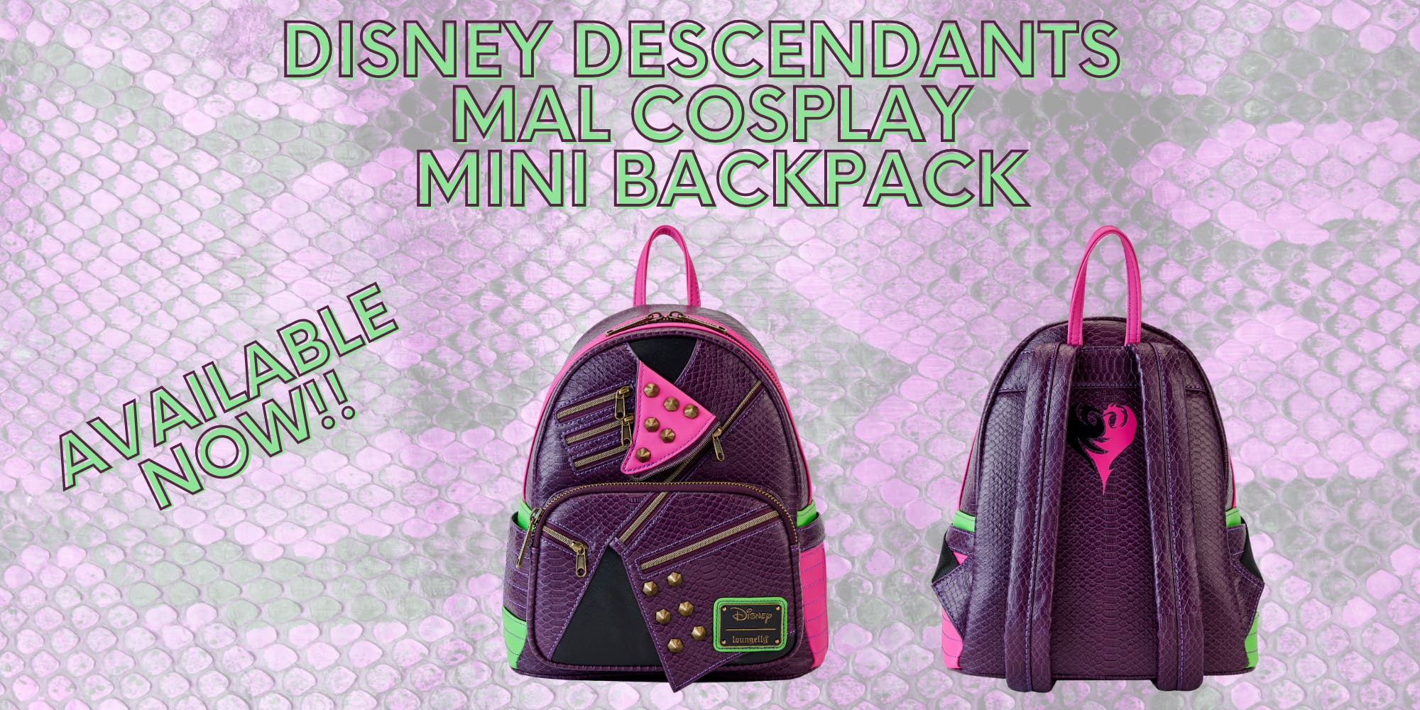 Disney Parks Loungefly Mini Backpack - Classic Disney Princess Trio