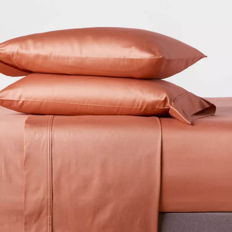 Target Threshold Solid Performance 400 Thread Count Sheet Set