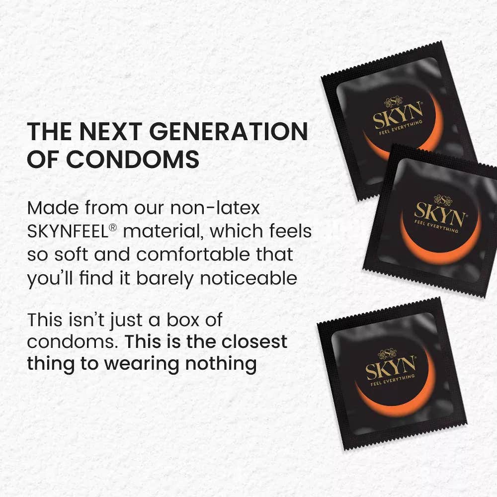 SKYN Elite Large Non-Latex Lubricated Condoms - 12ct | Tucker's Treasures