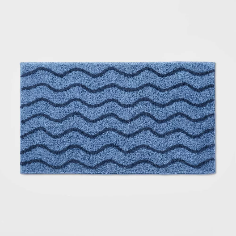 Pillowfort Wave Bath Rug - Thumbnail 3