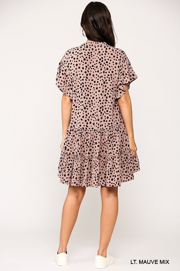 weekday leopard dress