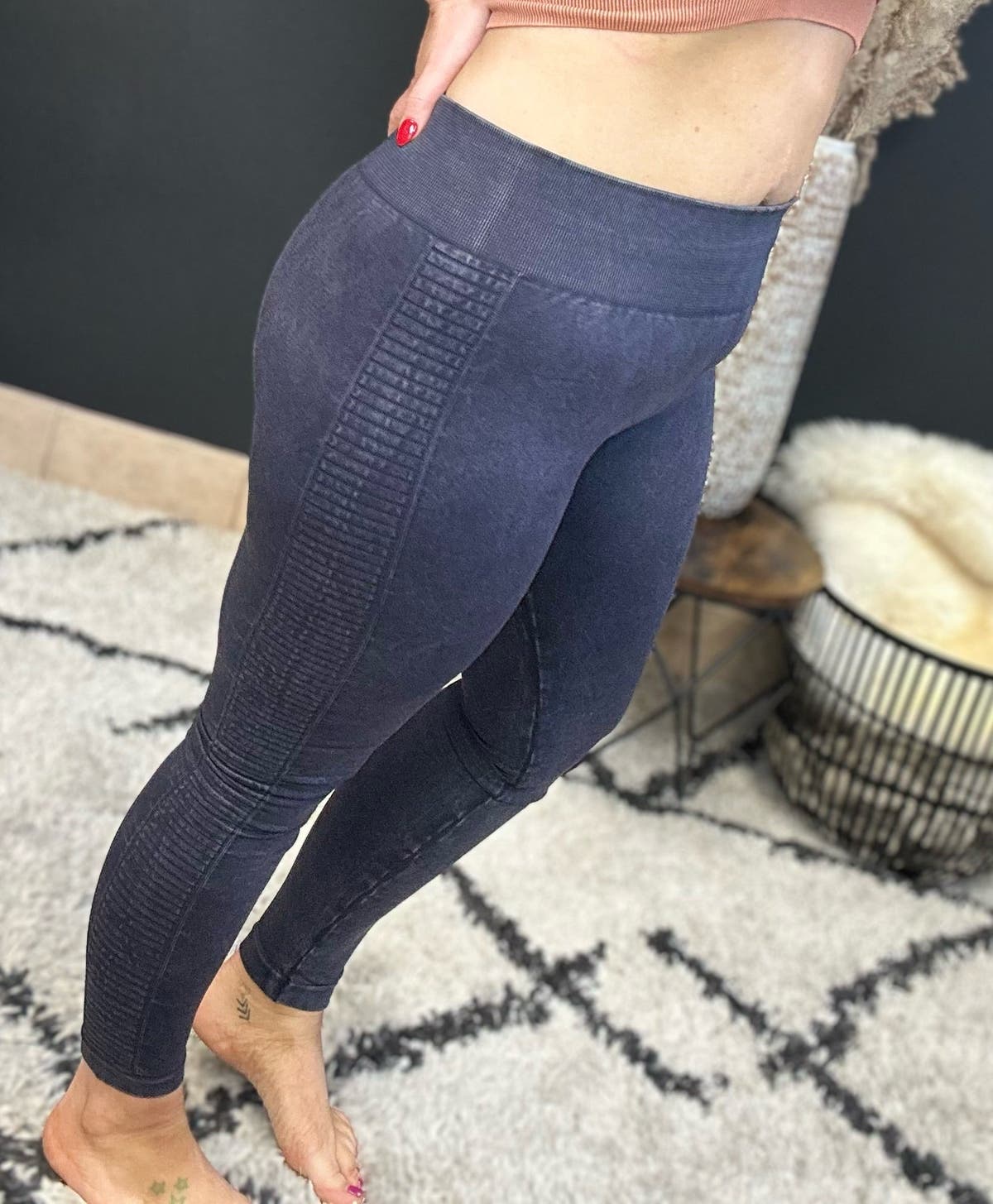 Ladder Jeggings- Plus Size ONLY