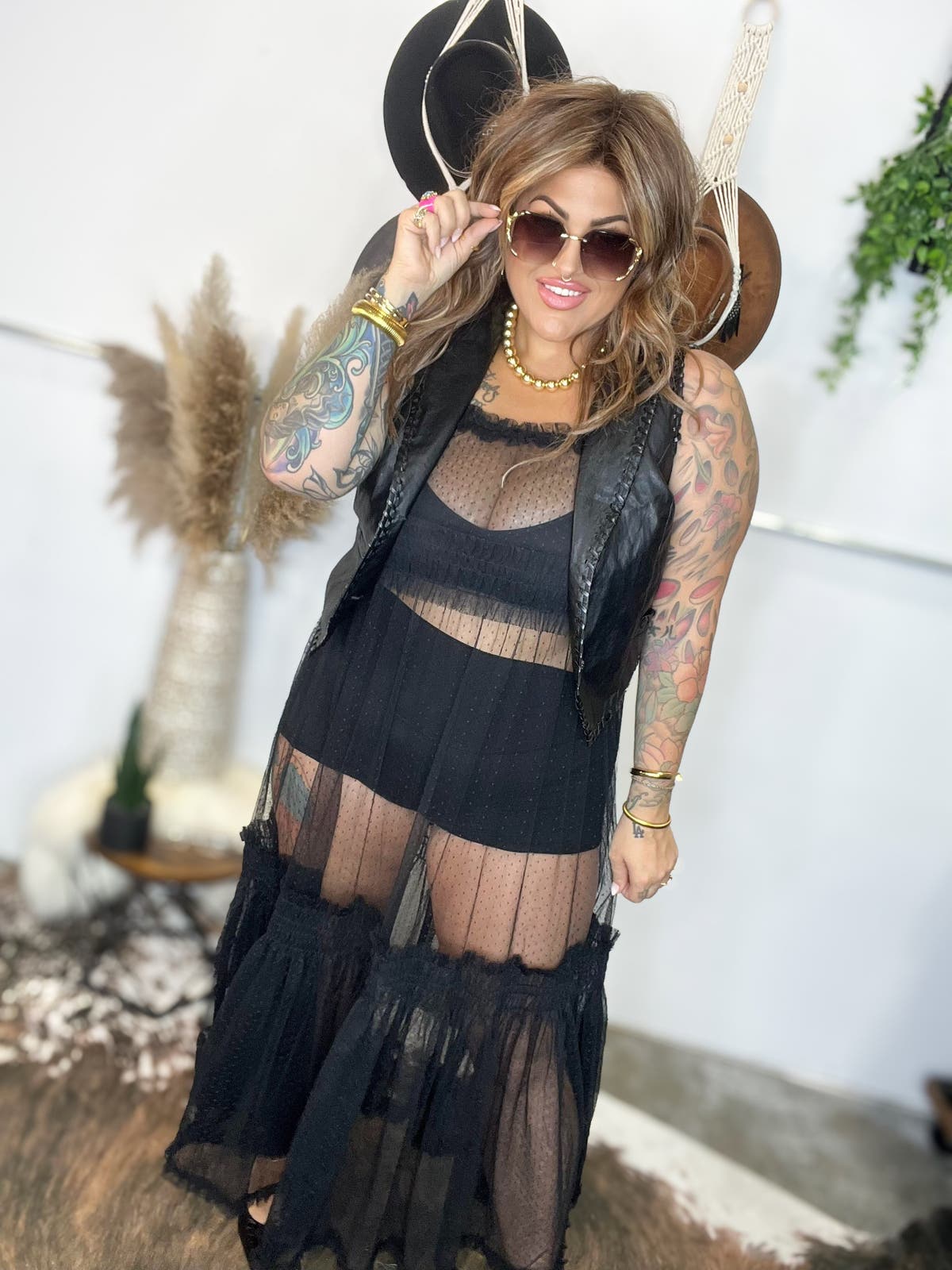 chinese dress ladies Romantic Long Sleeve Maxi Dress + Lace main image 1