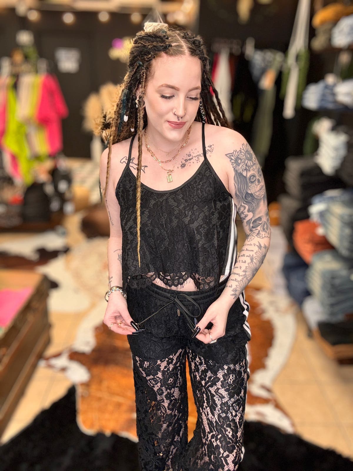 Sheer Lace Cami
