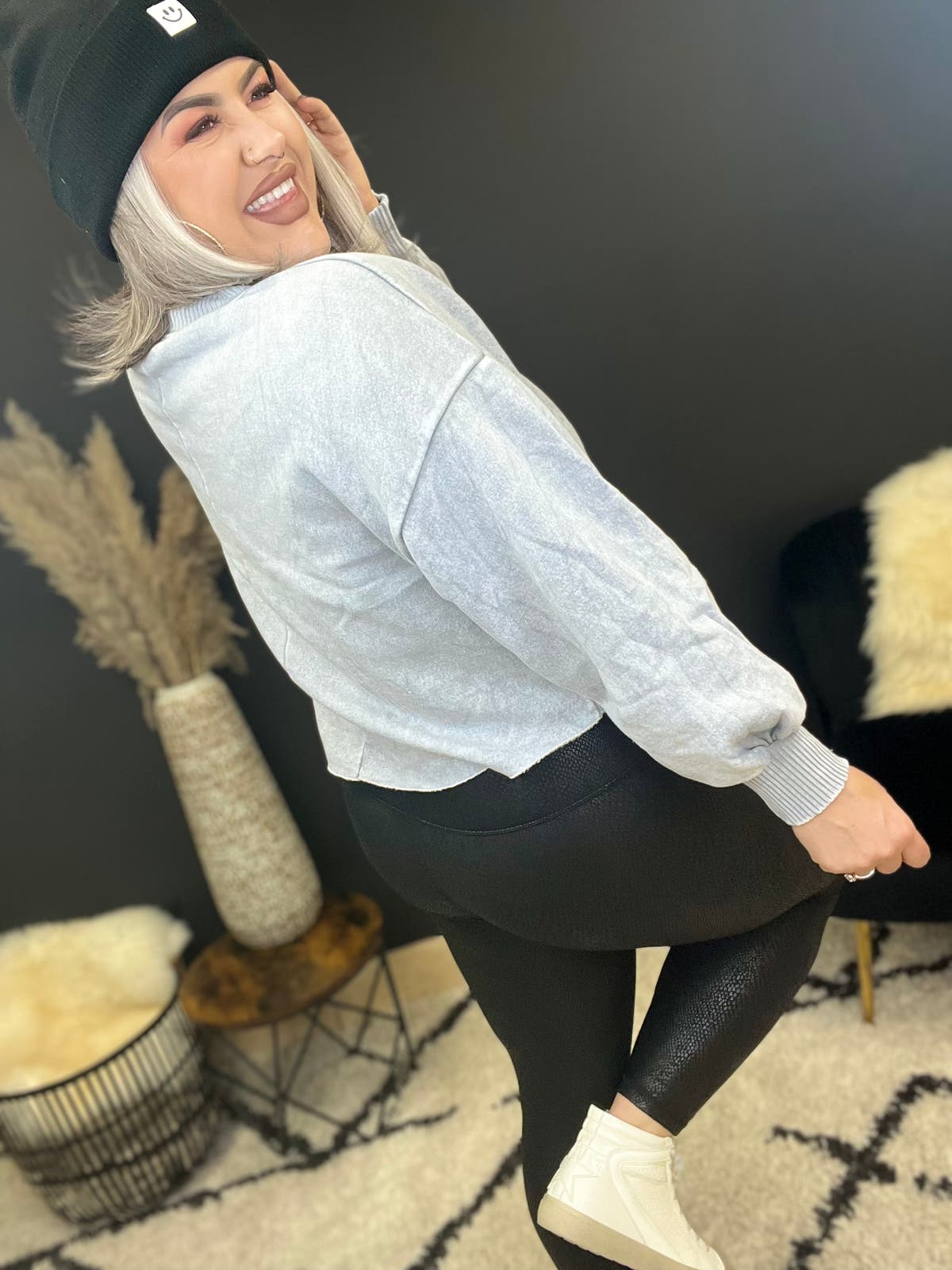 Snake Skin Leggings-PLUS SIZE ONLY